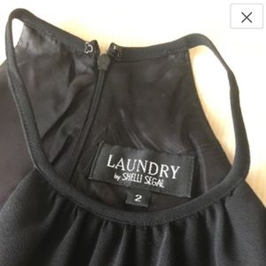 LBD by Shelli Segal for Laundry. Halter & flared -